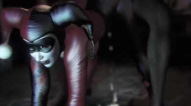 Mistress Harley Quinn Fulfills Her Slaves Ultimate Fantasy with Multiple Orgasms and Anal Explosions