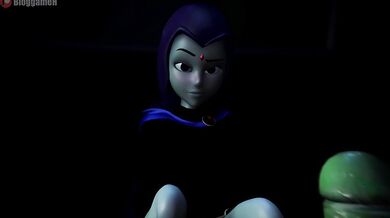 Tonight, Raven will train with Muscular Beast Boy and they will show you a preview of their intense workout session