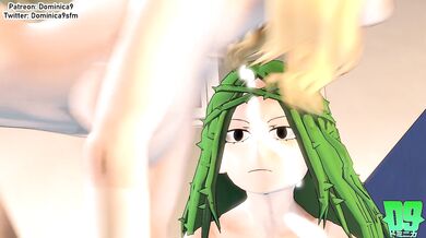 Poni Rides Ibaras Nomu Horse Cock and Fucks it Like a Pony!