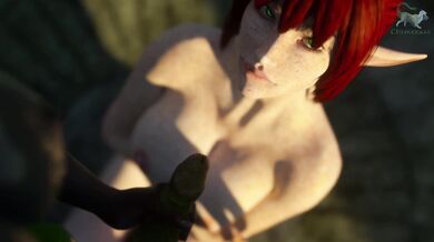 Watch the hot porn scene with a chimera-like creature who fucks three different girls in one night, causing unbelievable orgasms!