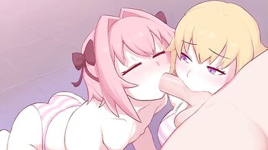 Astolfo and Jeanne: Oral Fixation (The Dross)