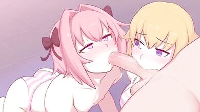 Astolfo and Jeanne: Oral Fixation (The Dross)