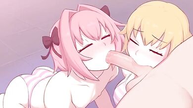 Astolfo and Jeanne: Oral Fixation (The Dross)