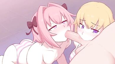 Astolfo and Jeanne: Oral Fixation (The Dross)