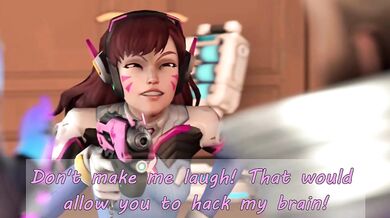 Hentai DVa Hacked: A Sexy New Hero Rises From The Ashe of Her Opponents!