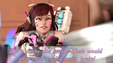 Hentai DVa Hacked: A Sexy New Hero Rises From The Ashe of Her Opponents!