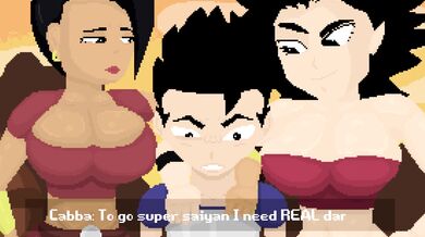 Goku and Caulifla: The Super Saiyan Sex Gods!