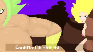 Goku and Caulifla: The Super Saiyan Sex Gods!