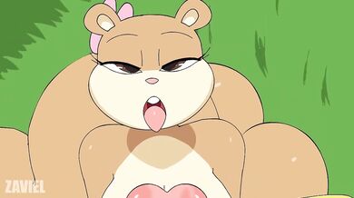 Watch the hot and steamy preview of Sandy Cheeks Animation now!