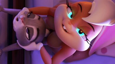 Lola and Judy against the Wall [Wigfitter]