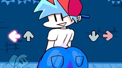 Busty Femboyfriend Fucks Big Daddy in Their Hentai Threesome