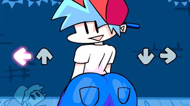 Busty Femboyfriend Fucks Big Daddy in Their Hentai Threesome