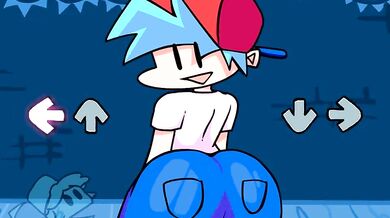 Busty Femboyfriend Fucks Big Daddy in Their Hentai Threesome