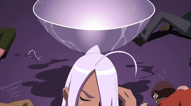 A busty anime schoolgirl and a sexy demon lord engage in hardcore sex, leading to intense orgasms and mind-blowing climaxes