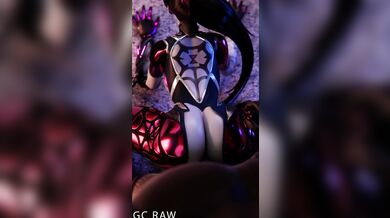Watch the intense and steamy anal sex scene between Widowmaker and her lover on the rooftop of a skyscraper
