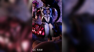 Watch the intense and steamy anal sex scene between Widowmaker and her lover on the rooftop of a skyscraper