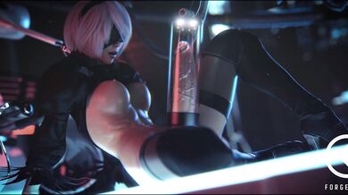 2B Lustful in 3DX: Uploaded and Forged