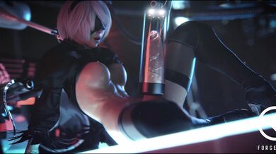2B Lustful in 3DX: Uploaded and Forged