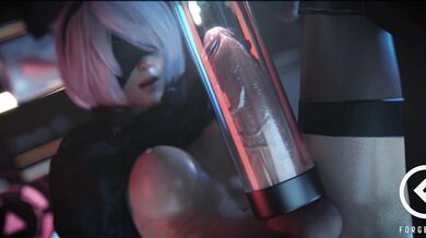 2B Lustful in 3DX: Uploaded and Forged