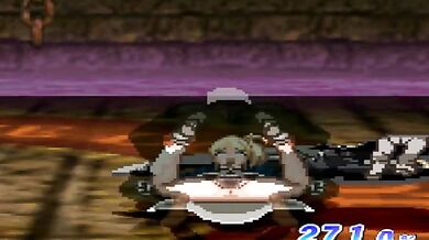 Breeding the Virgin Princess in Missionary Position with ABAO the MUGEN Riesbyfe