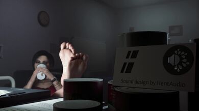 Ada Wong, trapped and desperate, pleads for help in the dark