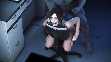 Ada Wong, trapped and desperate, pleads for help in the dark