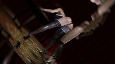 Mature Seline gets seduced by futa Caroline while she masturbates in her room [Excerpt, Old Work]