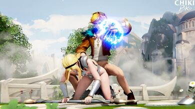 The Lux-Ezreal Anal hentai porn video stars two popular League of Legends champions in a steamy sexual encounter