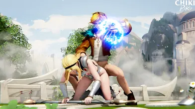 The Lux-Ezreal Anal hentai porn video stars two popular League of Legends champions in a steamy sexual encounter