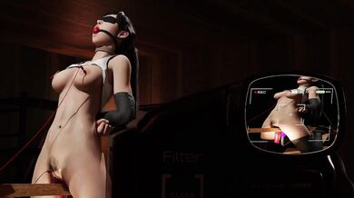 Ariana Grande sings in the woods with a wooden pony as Tifa from Final Fantasy joins her for an unforgettable music video