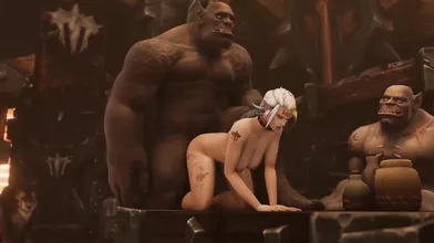 Overwatch Rule 34: Werewolf 3D Animation