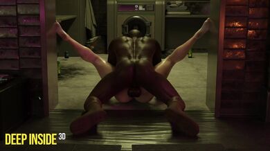 Sweet Claire Redfield Animation with a Twist (from the Angle 3)