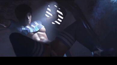 Watch Ana Bray work out with her athletic body in this hentai porn video!