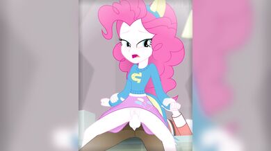 Sexy Cheerleader Pinkie Rides a Stiff Hard Dick for an Orgy of Pleasure!