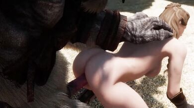 Sexy Gladiatrix Tames Monstrous Beasts in the Arena for Your Pleasure