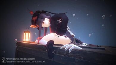 Jibberish NSFW - Til Death Hutao Plays in Hardcore Way Until the End!