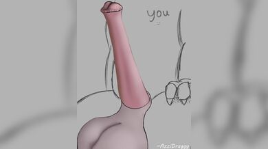 Fantasy Adventure: The Cum-Gorging Dragon and the Mighty Cock