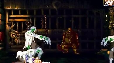 Watch as Mugen Sailor Moon and her team of buxom superheroines take on hordes of zombie mutant dogs in this hot and steamy animated porn video