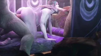 A Taste of Hybrid Love: Zarya and Widowmakers Spicy Interracial Romp