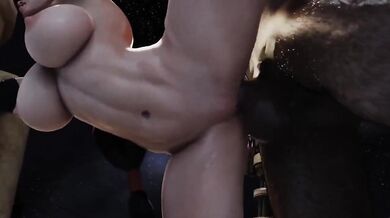 The lustful Tifa, exploring her deepest desires and pleasures in this sensual hentai porn video