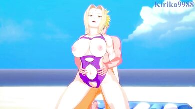 The Legendary Hokage and the Nine-Tailed Foxs Heated Love Making on the Shoreline