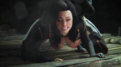 I love you, Miranda Lawson! Now lets try it doggy style with a Lucislab twist!