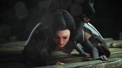 I love you, Miranda Lawson! Now lets try it doggy style with a Lucislab twist!