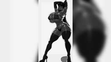 Watch as Phalia, the sexiest stripper in town, dances to a pulsating strobe light beat