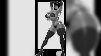 Watch as Phalia, the sexiest stripper in town, dances to a pulsating strobe light beat