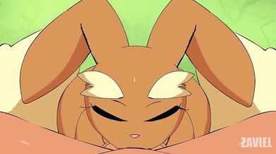 The seductive Lopunny and her sexy deepthroat skills, combined with Zaviels powerful thrusts, make for an explosive hentai porn video