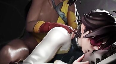 Watch Vayne get double penetrated by Senna and Nilah in this HOT porn scene!