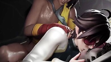 Watch Vayne get double penetrated by Senna and Nilah in this HOT porn scene!