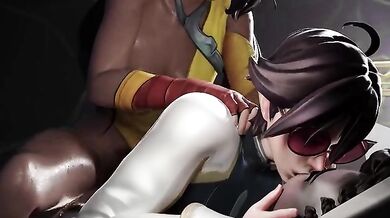 Watch Vayne get double penetrated by Senna and Nilah in this HOT porn scene!