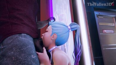 Cumming for Seraphina: A Deep Throat Blowjob by TheFallen3DX